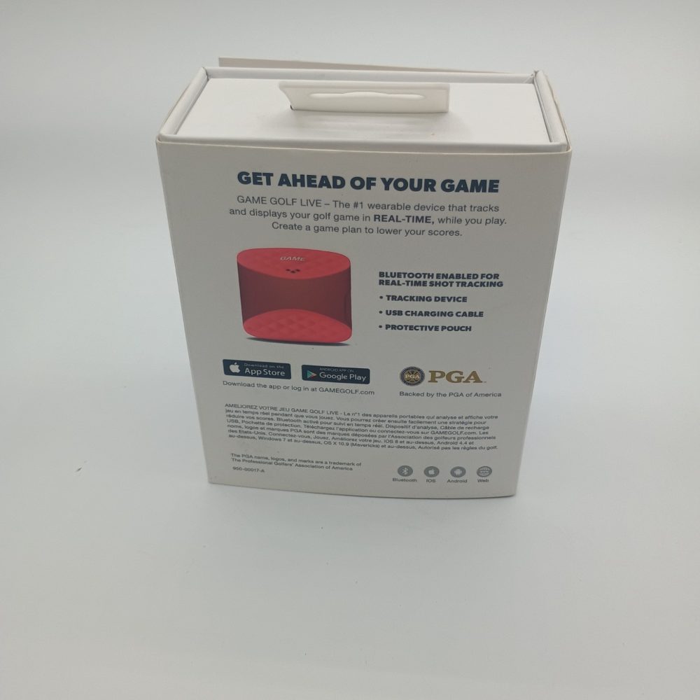 Game Golf Live Real-Time GPS Shot Tracking Device