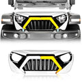 Front Goliath Grill with DRL Turn Signal for 2018 Wrangler JL and 2020 Gladiator JT