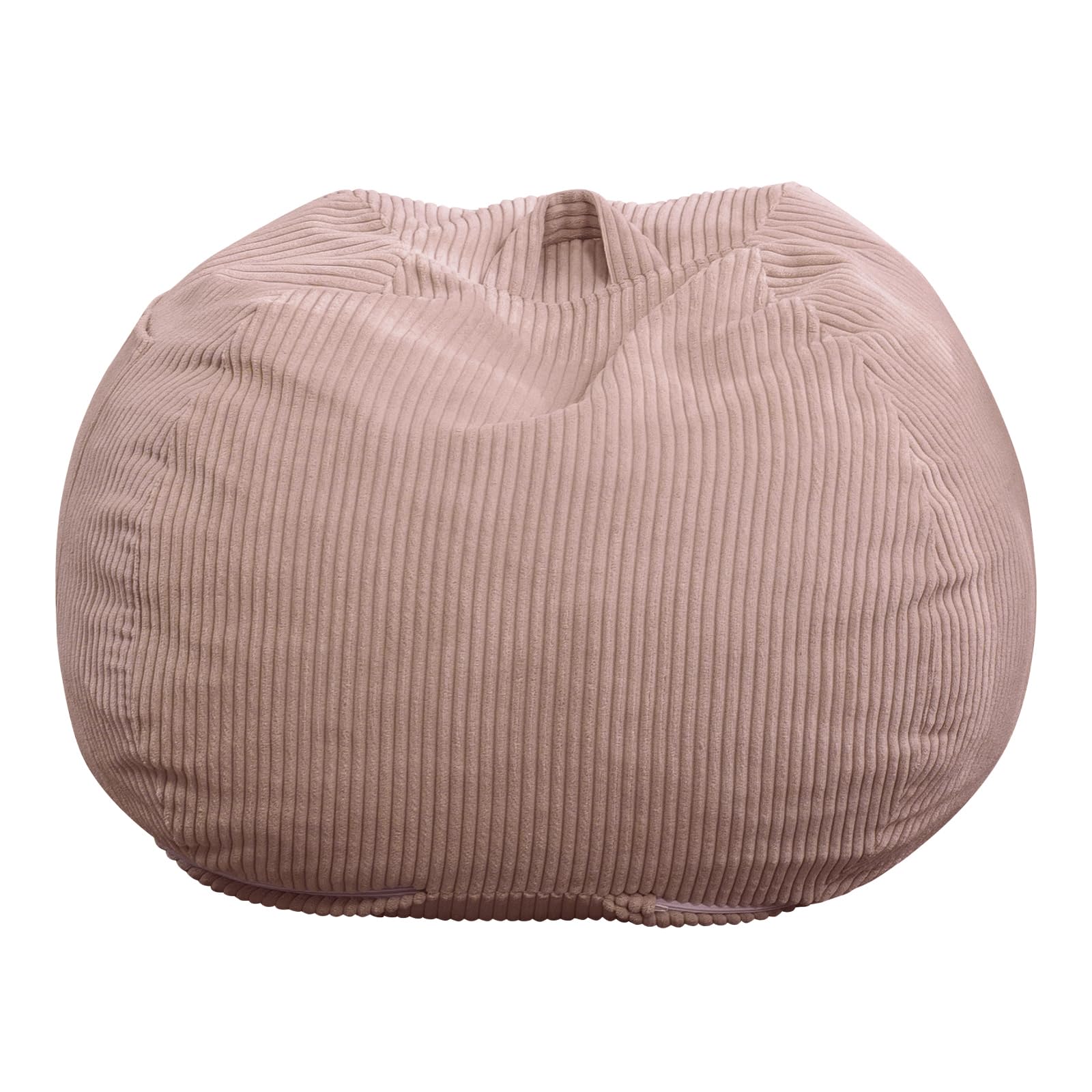 New Manyday 2.5FT Pink Corduroy Memory Foam Bean Bag Chair Retail $38.00