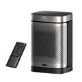 Dreo 1500W Atom Core Portable Oscillating Ceramic Space Heater for Home with Remote and Thermostat 1-12H Timer Silver: Indoor Heater for Bedroom Retail $54.00