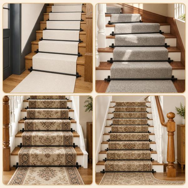 VAYODA Stair Rods for Runner Up to 32" Wide, 1 Pack Stair Carpet Rods Retail $31.00