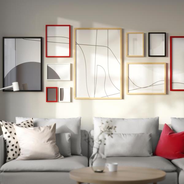 RDALM Frame oak effect 40x50 cm