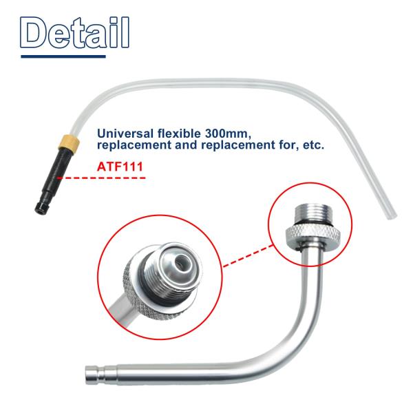 Liters Fluid Transfer Pump Tool with 13pcs ATF Adapters