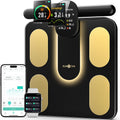 Runstar Smart Scale FSA&HSA Eligible, 8 Electrodes Digital Bathroom Scale for Body Weight and Fat, BMI, Muscle Mass 28 Body Composition Measurement, with Full-Color TFT LCD on Retractable Handle Retail $144.00