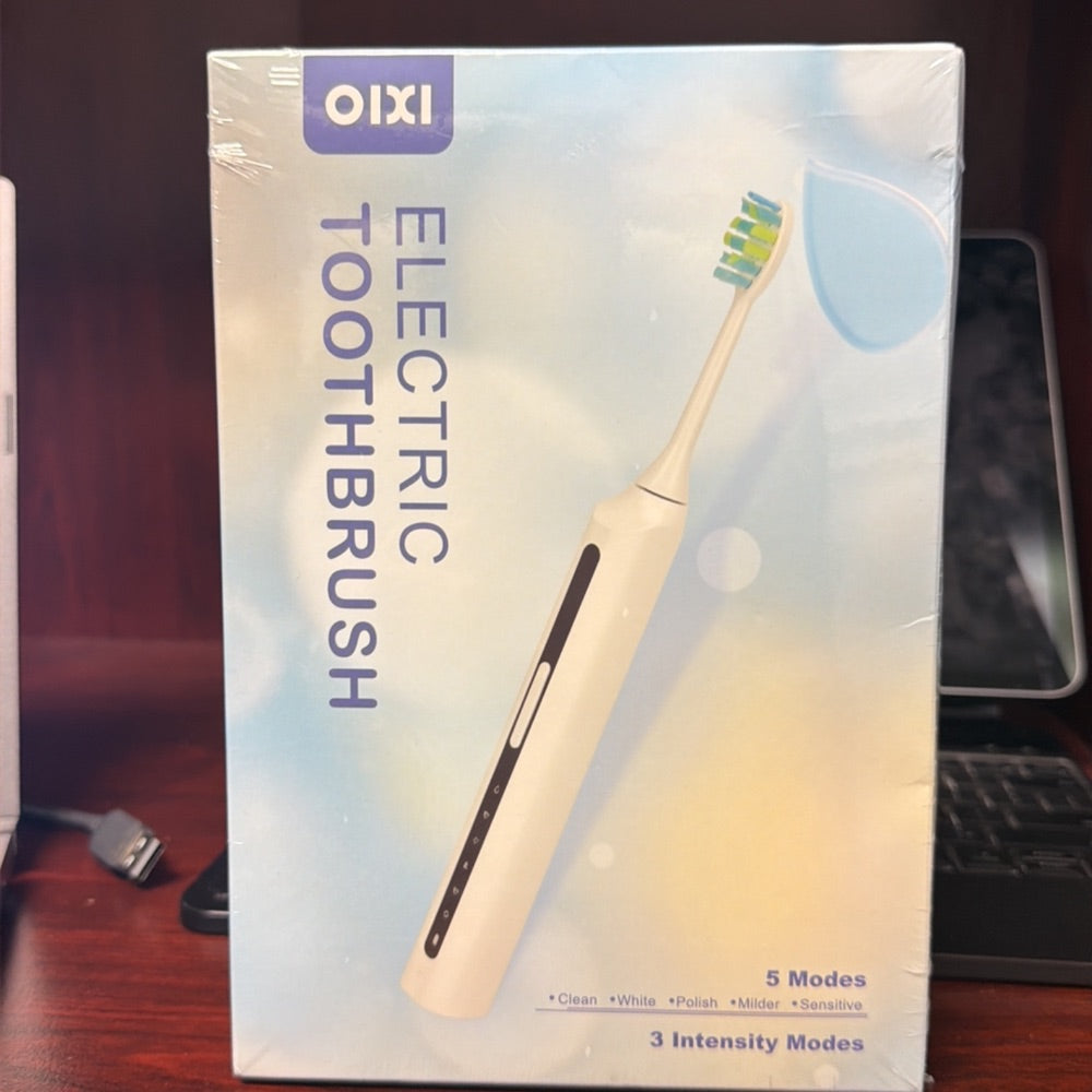 New OIXI Sonic Electric Toothbrush with 5 Modes  IPX7 Waterproof