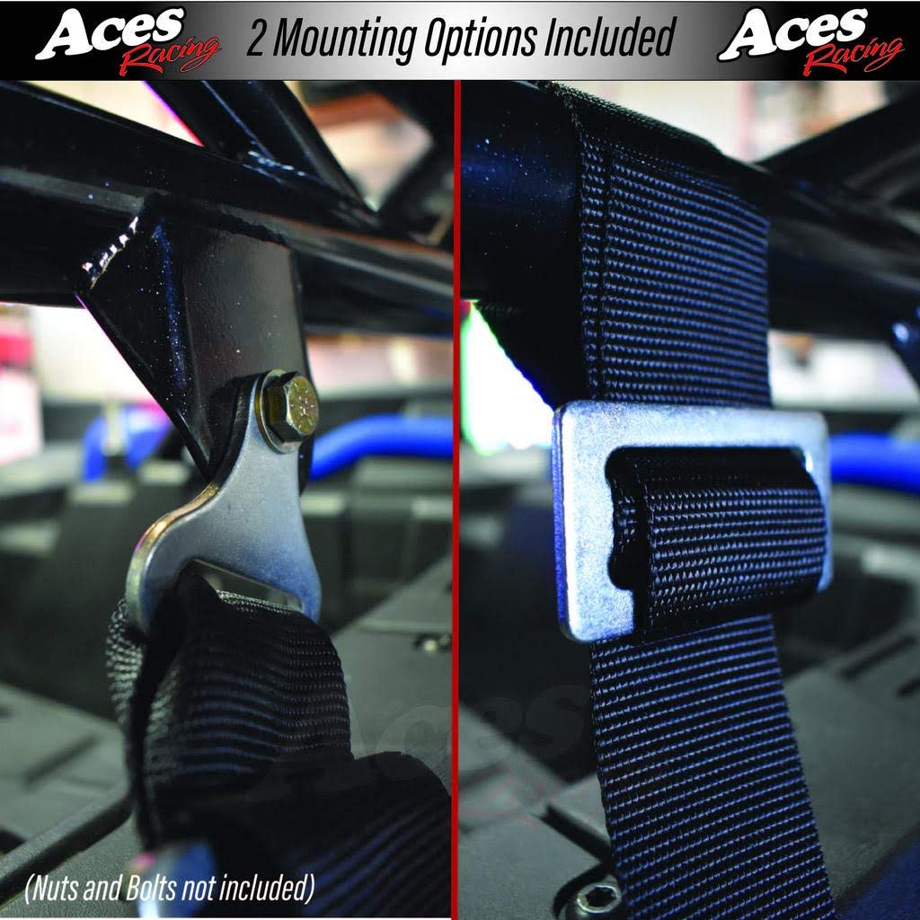 Point Harness with 2 Inch Padding Black - Universal Fit for UTVSxS Retail $64.00