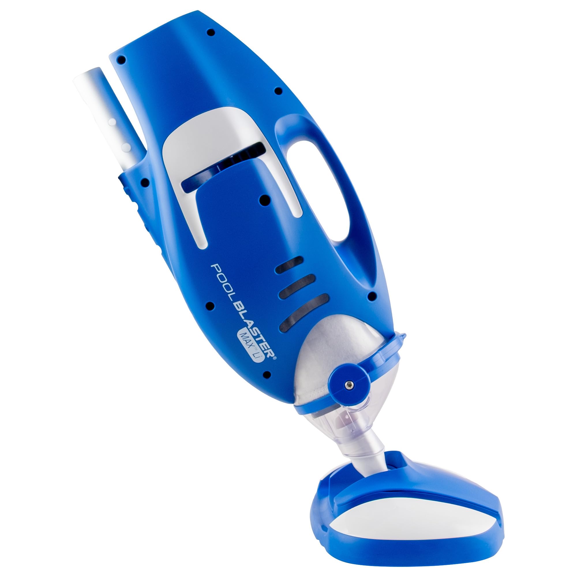Cordless Pool Vacuum Battery-Powered for IngroundAbove Ground Pools 60 Min Runtime 10.5 Head BlueWhite