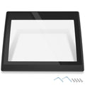 W11130236 Washer Glass Lid Replacement for Whirlpool Top Load Washing Machine with Hinges Retail $245.00