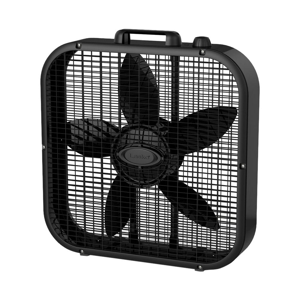 Lasko B20401 Decor Box Fan, 20", Black Retail $47.00
