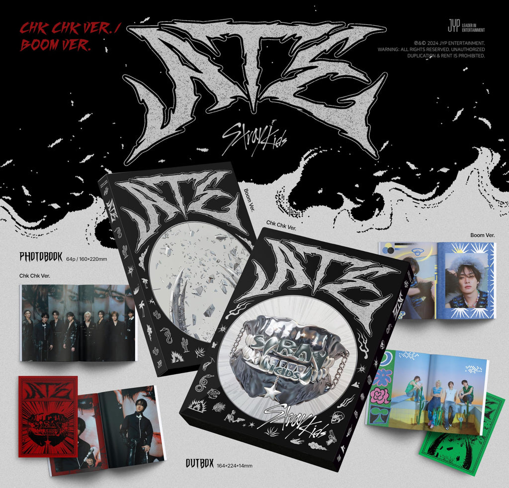 Stray Kids ATE Chk Chk Ver. Boom Ver. Retail $30.00