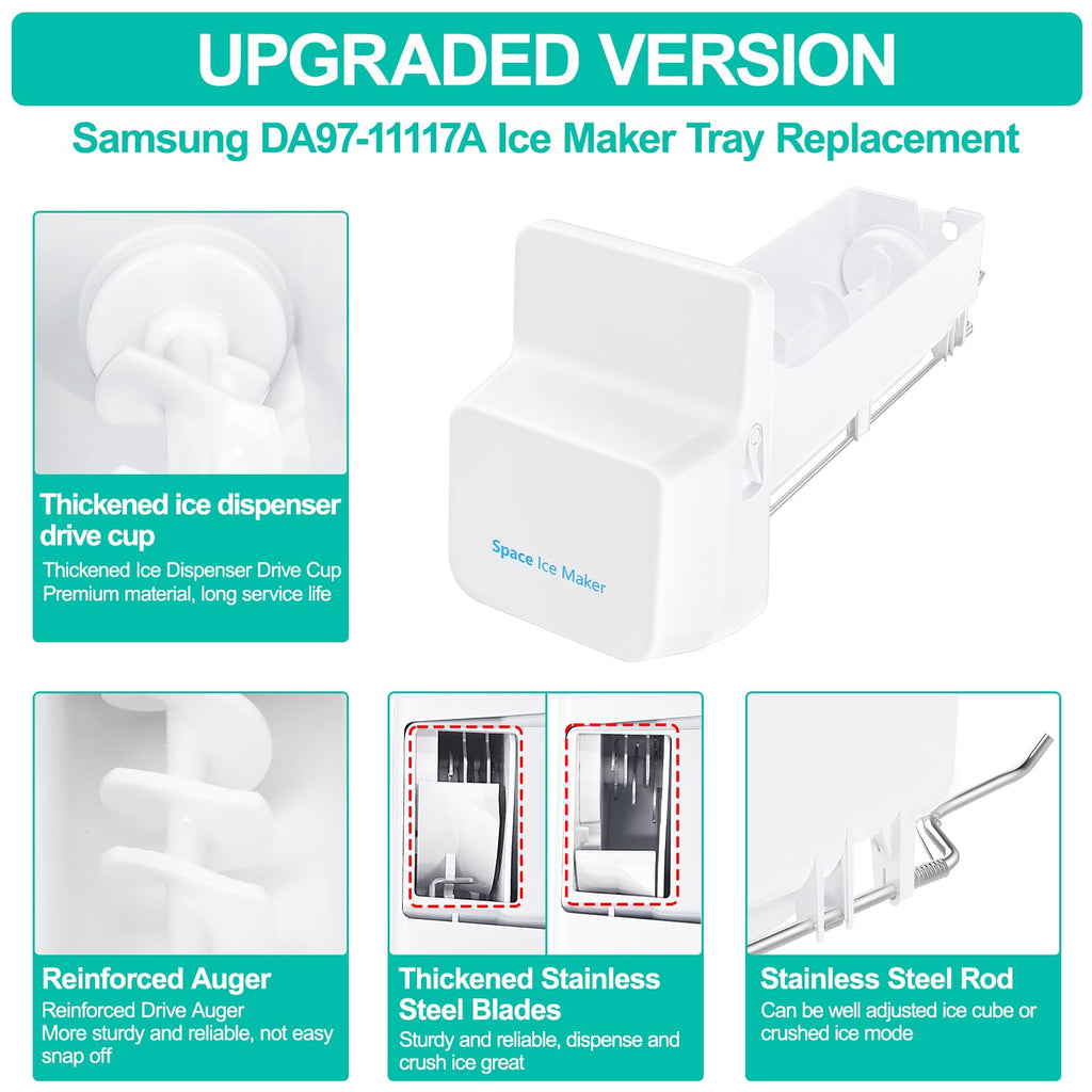 New As-Is Luckman DA97-11117A Ice Bin Replacement for Samsung Refrigerators. Retail $94.00