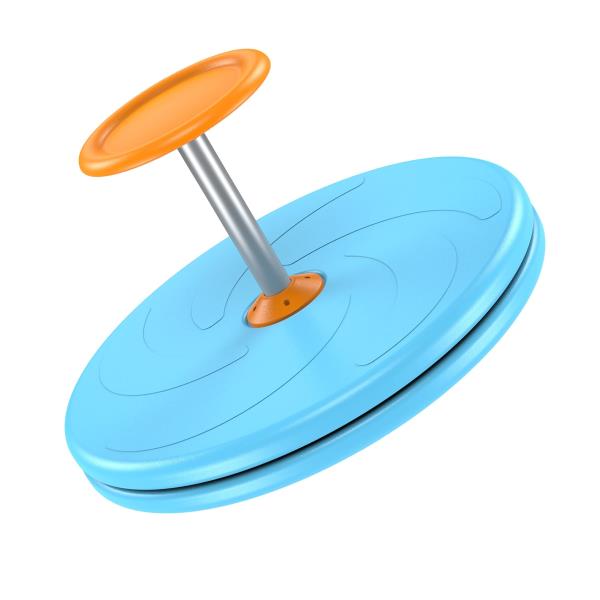 Spinner-X Seated Spinner Sensory Toy Sit and Spin Bigger Size for Kids Ages 3 and up Blue