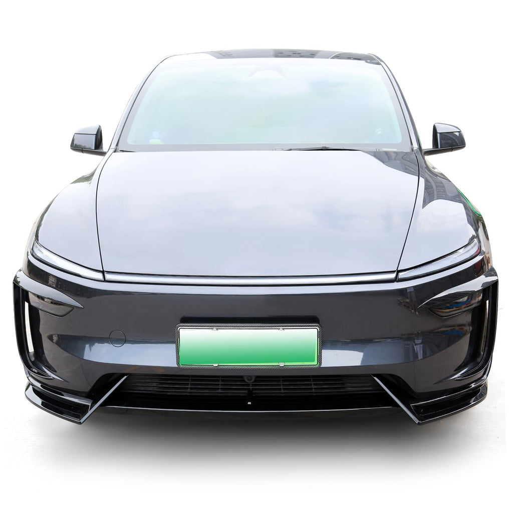 Tesla Model Y Bumper Lip Glossy Black ABS