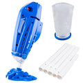 Millennium Cordless Pool Vacuum Handheld Rechargeable Strong Suction wPole Set