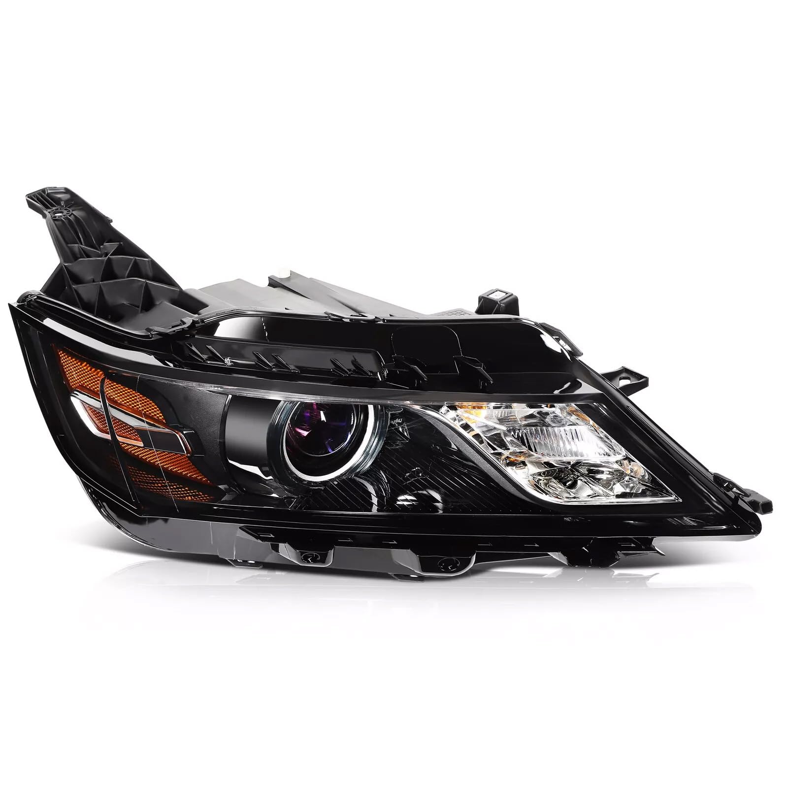 Black Headlight Assembly for 2014-2020 Chevrolet Impala