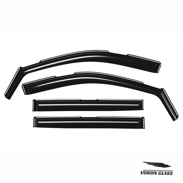 In-Channel Rain Guards for Chevrolet Suburban GMC Yukon XL Cadillac Escalade ESV 2021-2026