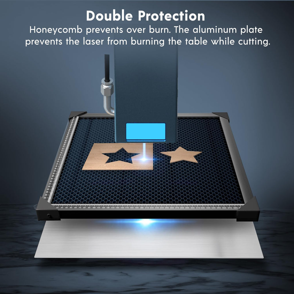 Honeycomb Working Table 17.3x 17.3x 0.86 for Laser Engraver Cutting Machine