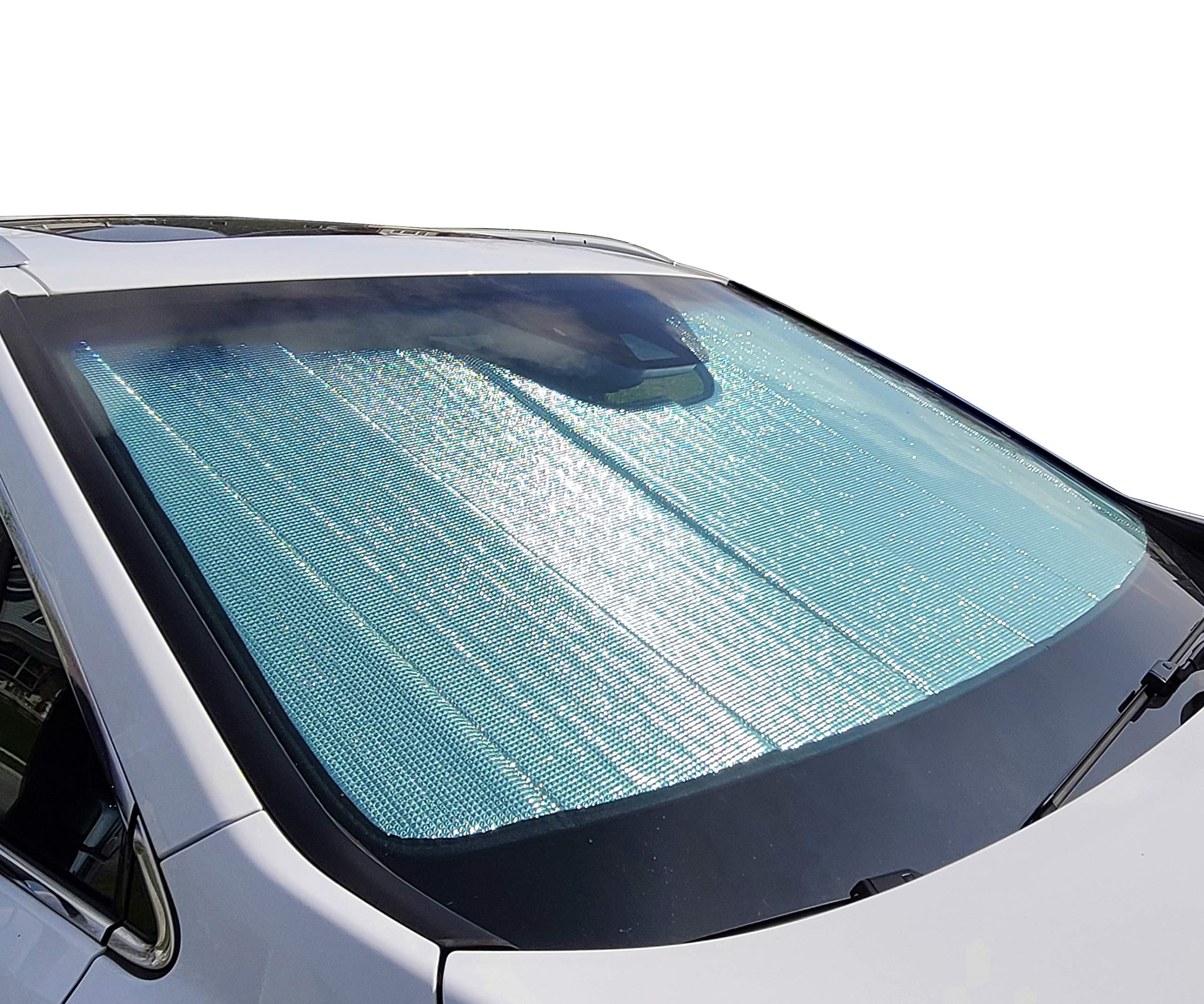 Foldable Windshield Sunshade for 2018-2024 GMC Terrain - Silver - $25.50
