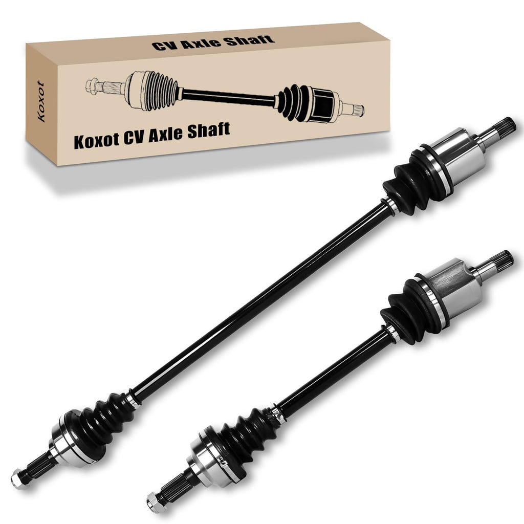 PCS Front CV Axle Shaft Assembly for Honda Civic 1.8L L4 2006-2011 Driver  Passenger Side Black