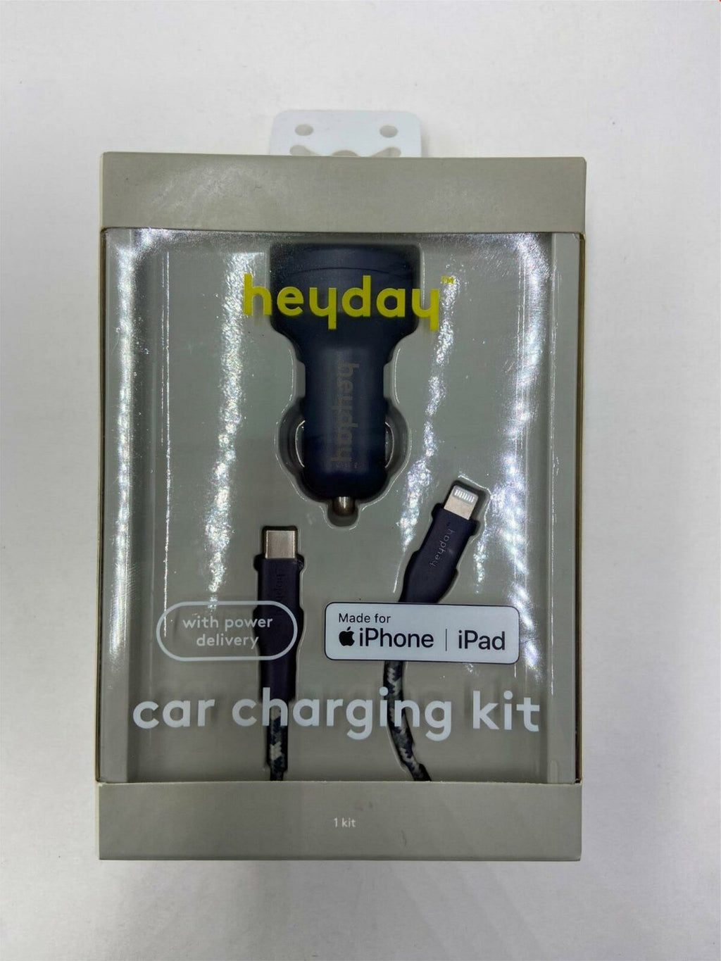 Lightning to USB-C Power Delivery Car Charging Kit Dusk Blue