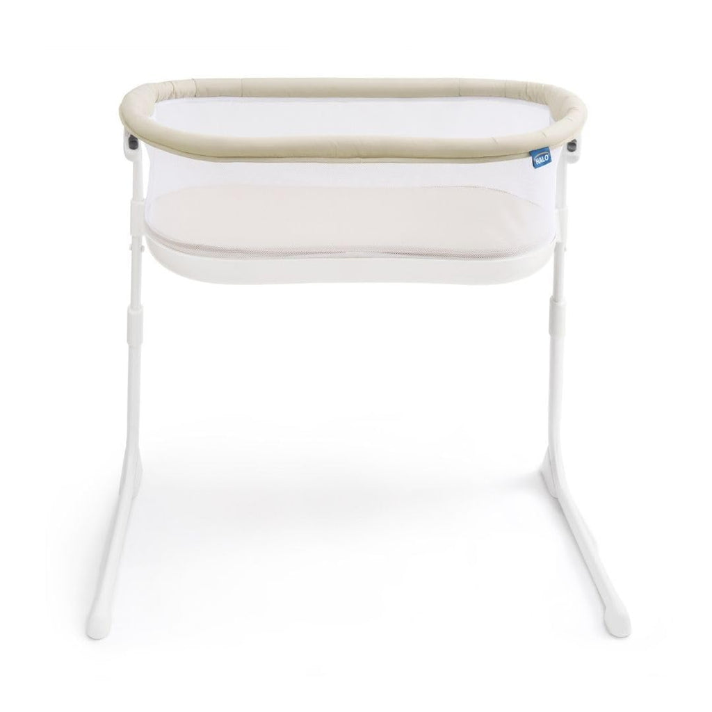 HALO BassiNest Baby Bedside Bassinet with Lowering Wall - Oat