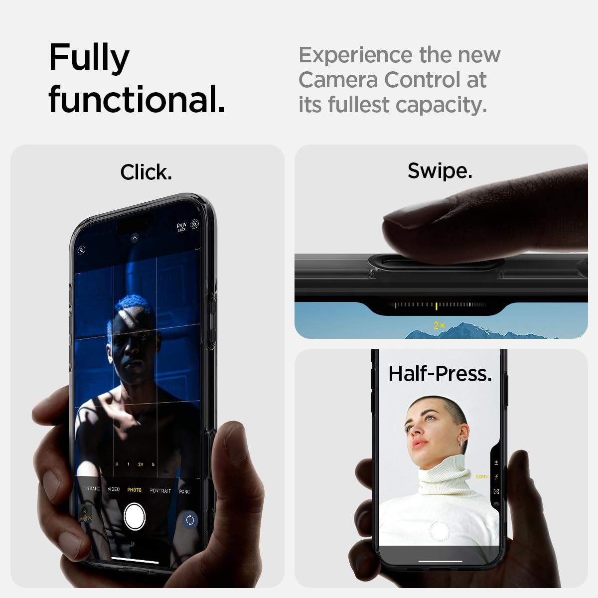 iPhone 16 Pro Ultra Hybrid T MagFit Case - Frost Black