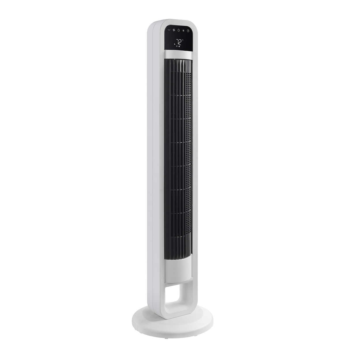 Multicolor 38.3 H Tower Fan with Internal Oscillation  Wi-Fi