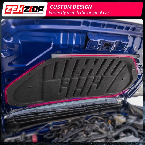Soundproof Mat Hood Heat Insulation Shield for 2024-2025 Toyota Tacoma and 2025 Toyota 4Runner