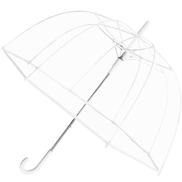 Clear Bubble Rain Umbrella with Dome Canopy and Lightweight Wind Protection