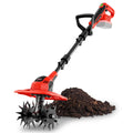 GELIDALITE Cordless Tiller Cultivator 9-Inch Width 7-Inch Depth, Compatible with Milwaukee 18V, Battery Powered Garden Cultivator for Garden Flower beds, Tool Only-Battery & Charger not Included Retail $89.00