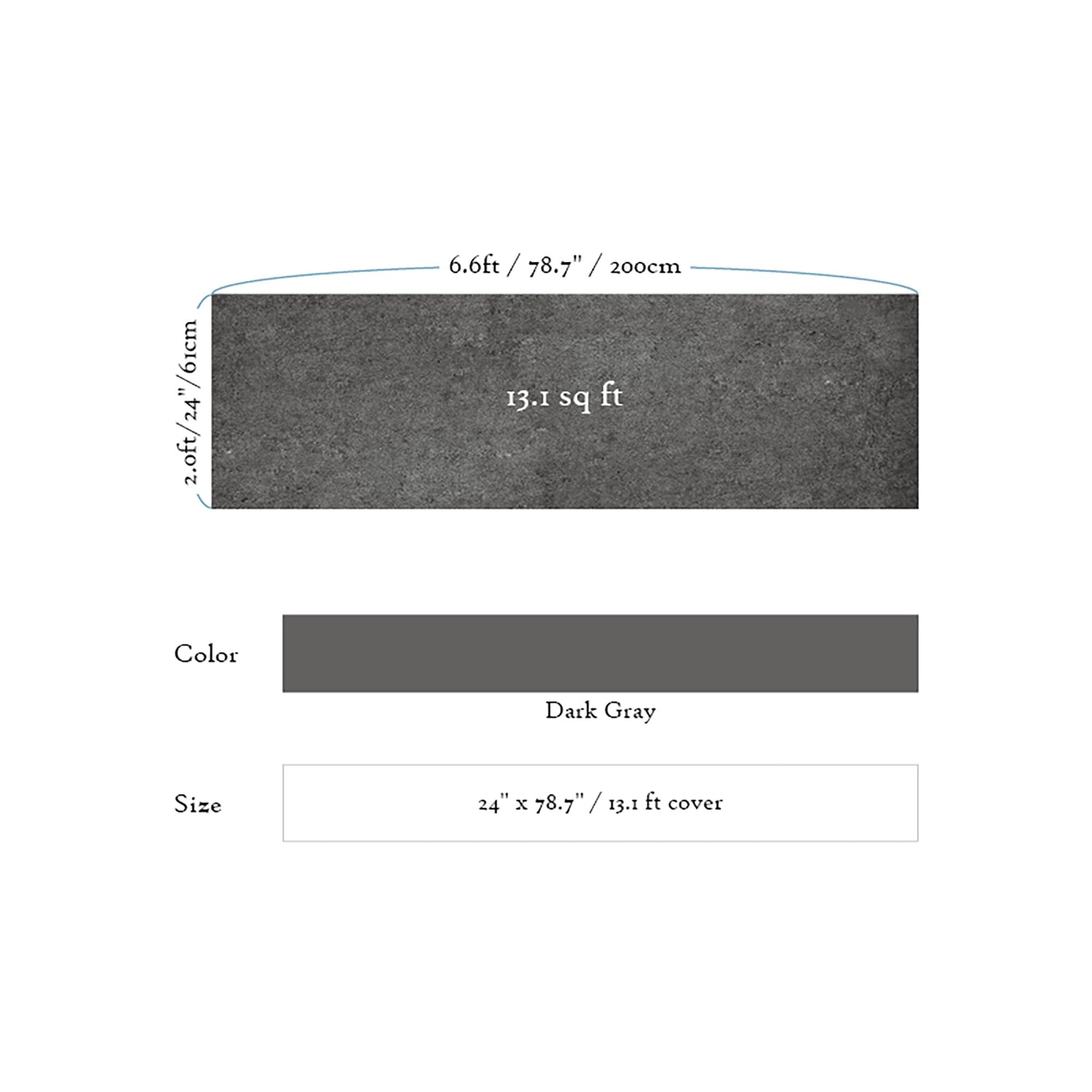 New As-Is Very Berry Sticker 24x78 Stone Dark Gray Marble Peel  Stick Contact Paper. Retail $25.00