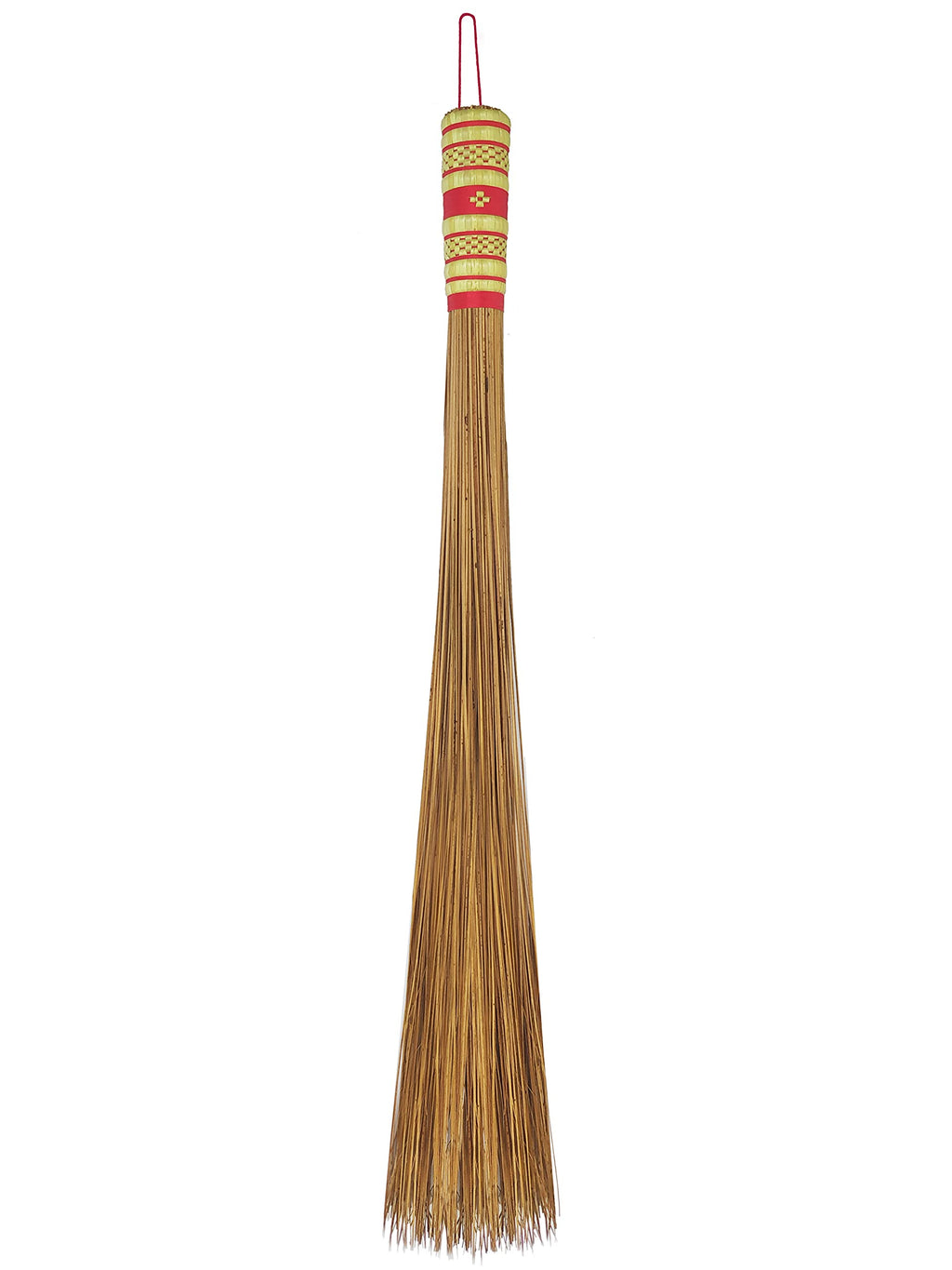 AW BROOMS 32in Natural Coconut Leaf Broom