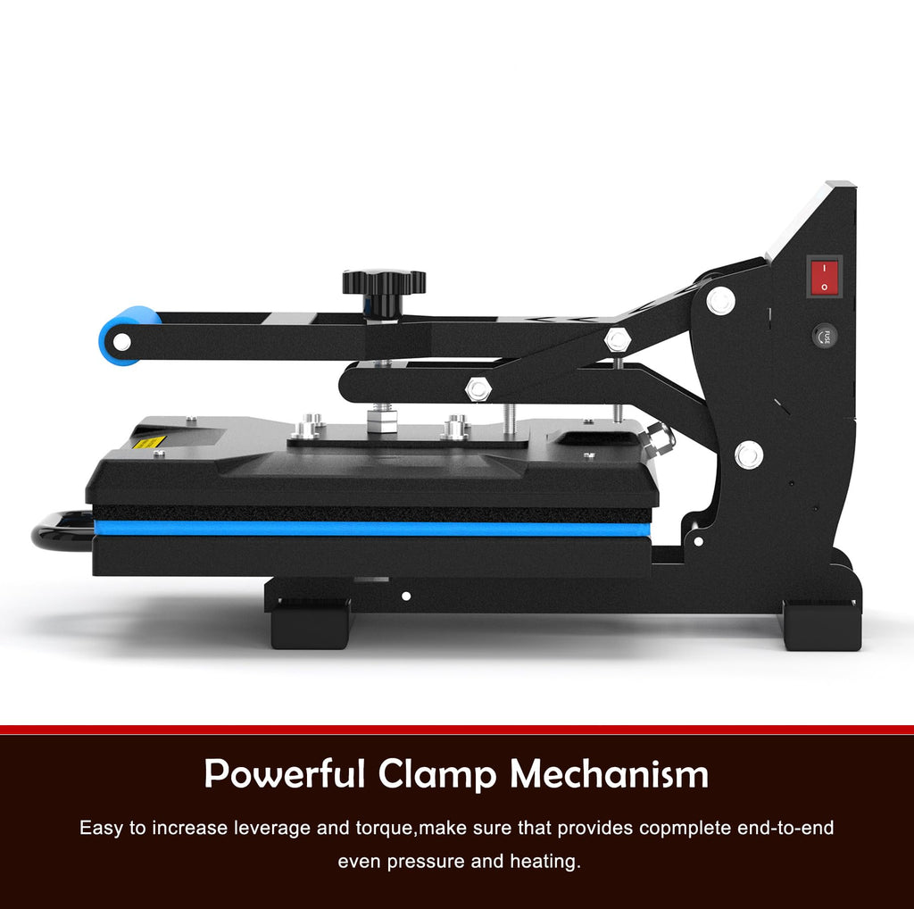 New As-Is Delclynee 15x15 Digital Heat Press Machine for T-Shirts Retail $159.00