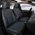 Open-Box New GIANT PANDA Faux Leather Car Seat Covers - Toyota Corolla 2020-2022 BlackBlue