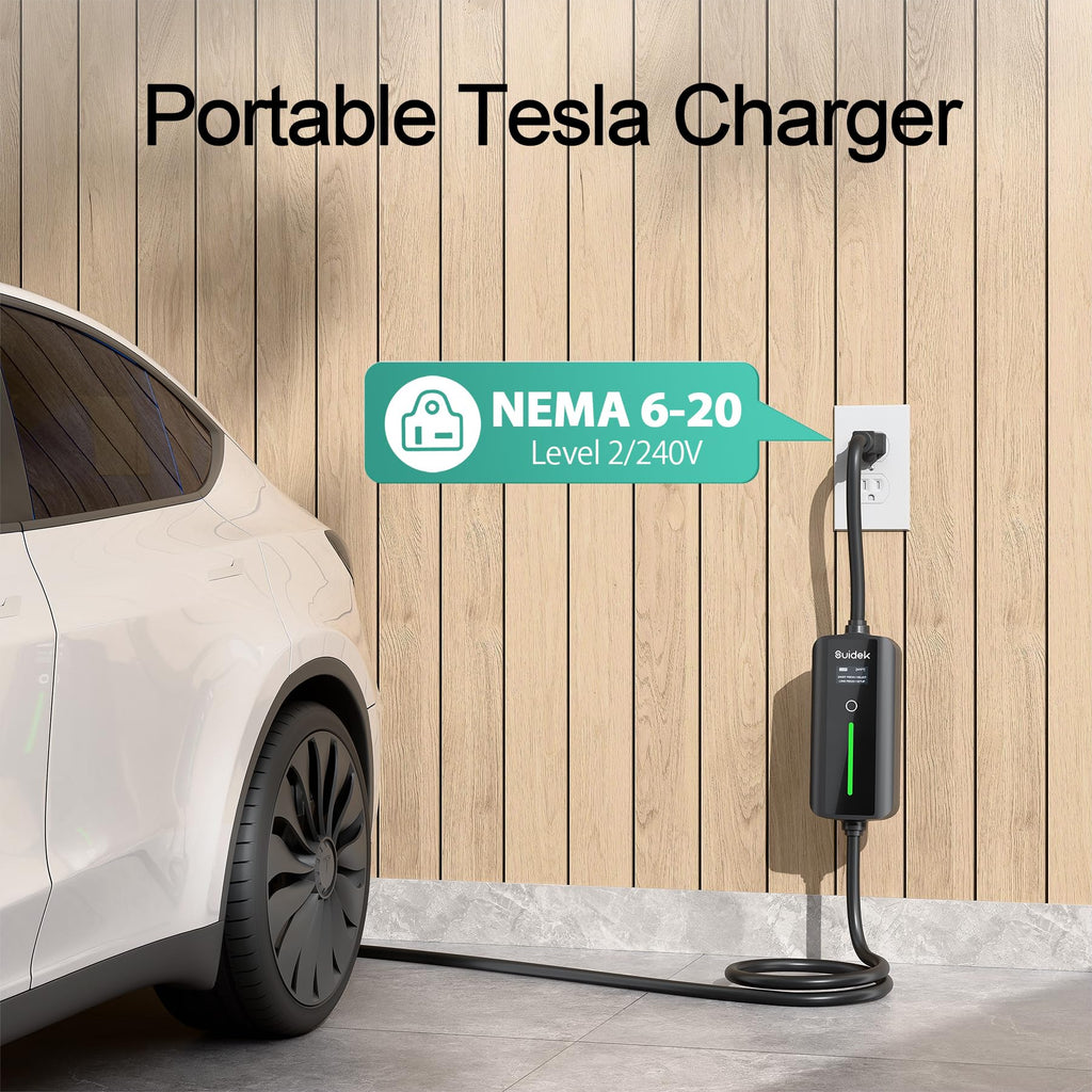SUIDEK Tesla Mobile Charger Level 2 16.4ft