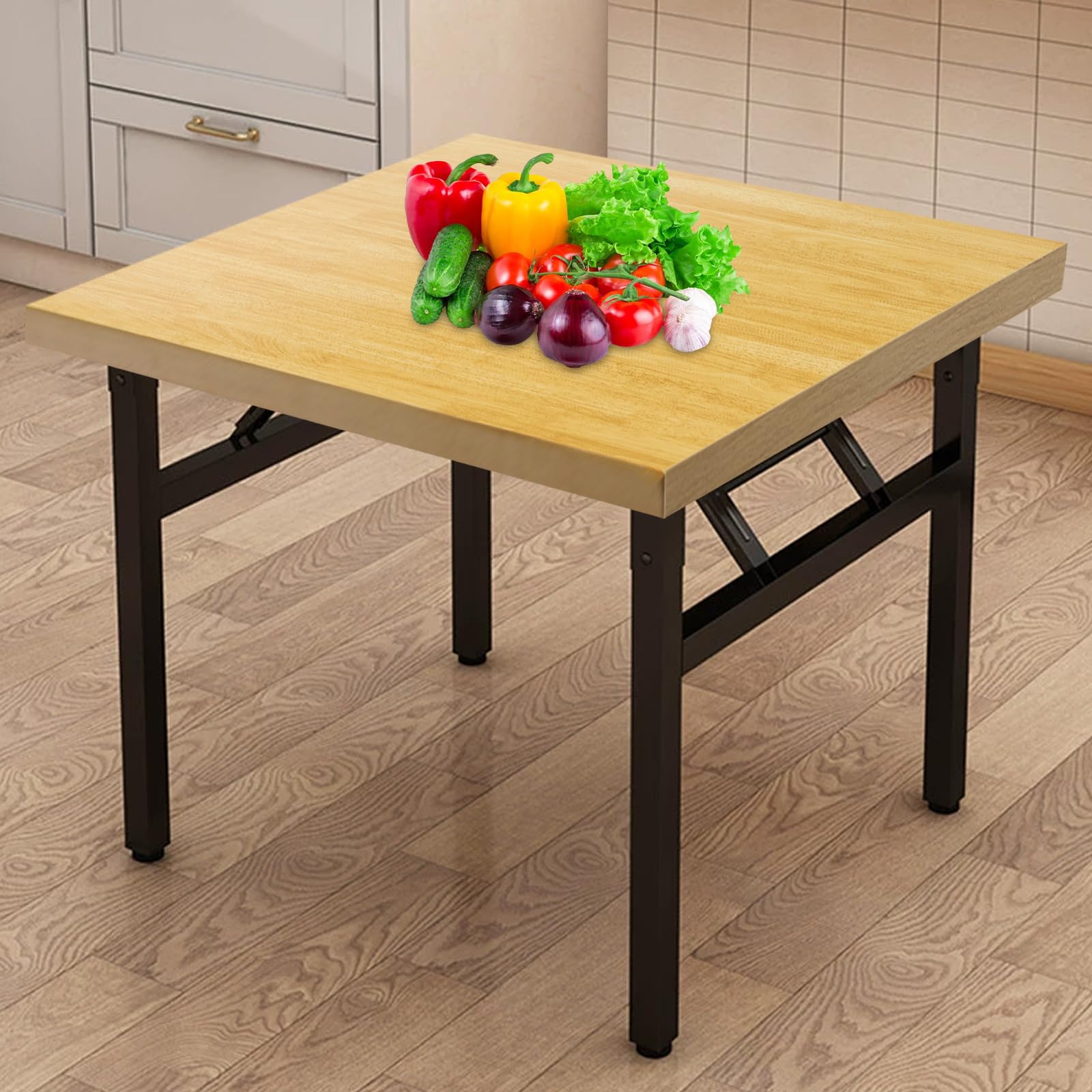 30 L x 30 W in Wood Table Top, 1.4 in Thick Butcher Block Countertop, Natural Wood Butcher Block Table Top for DIY Washer Dryer/Island/Kitchen/Workbench, Optional Base Leg Units Retail $119.00