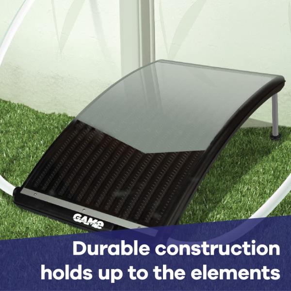Game | SolarPRO | Curve Solar Heater for Intex & Bestway Pools Retail $249.00