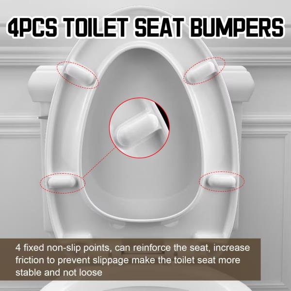 Elongated Oval Toilet Seat Slow Close Metal Hinges 18.5 White $35.00