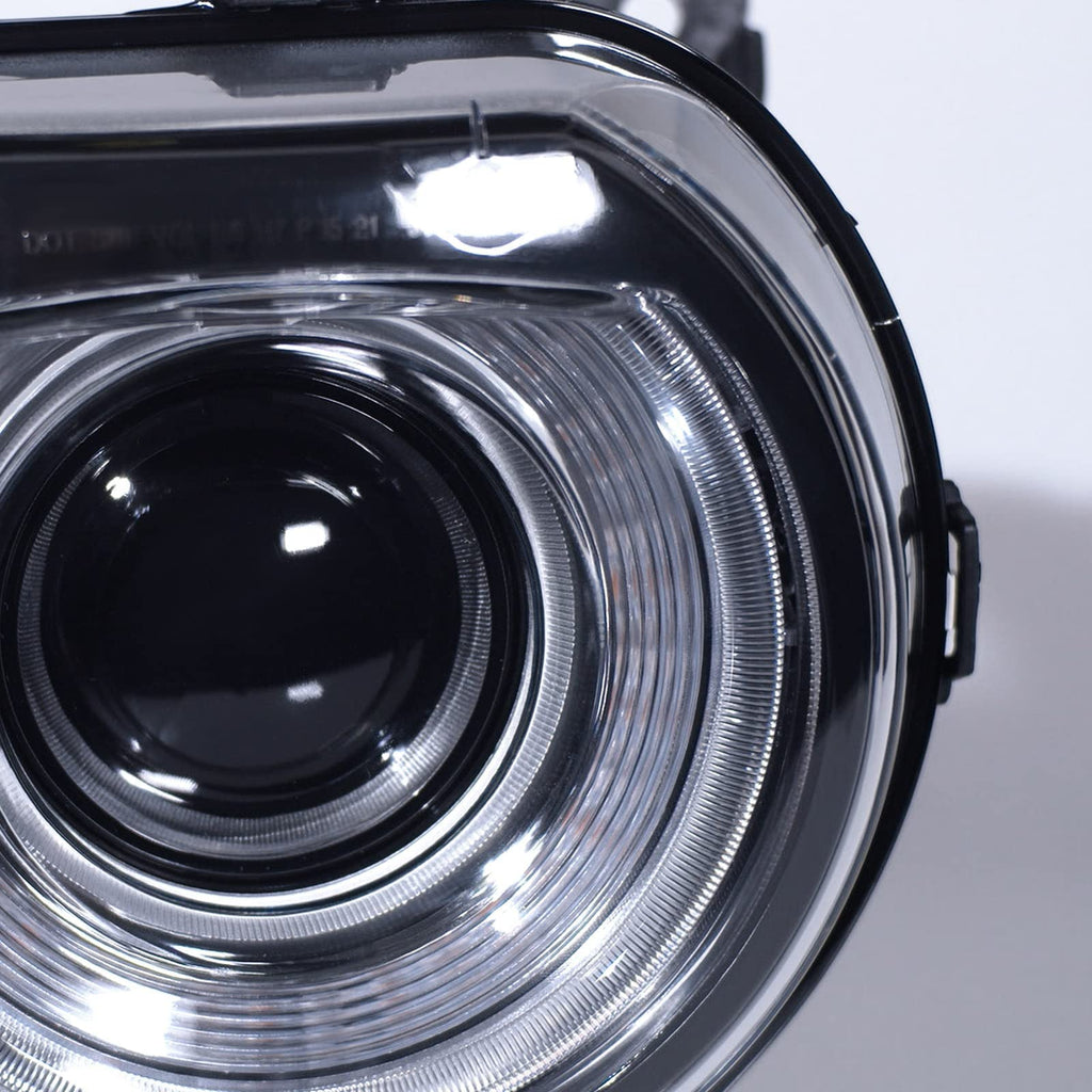 Open-Box New FIONE Headlight Assembly for Dodge Challenger 2015-2021 - Black Halogen Pair Retail $202.00
